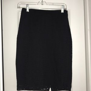 Limited Black Pencil Skirt
